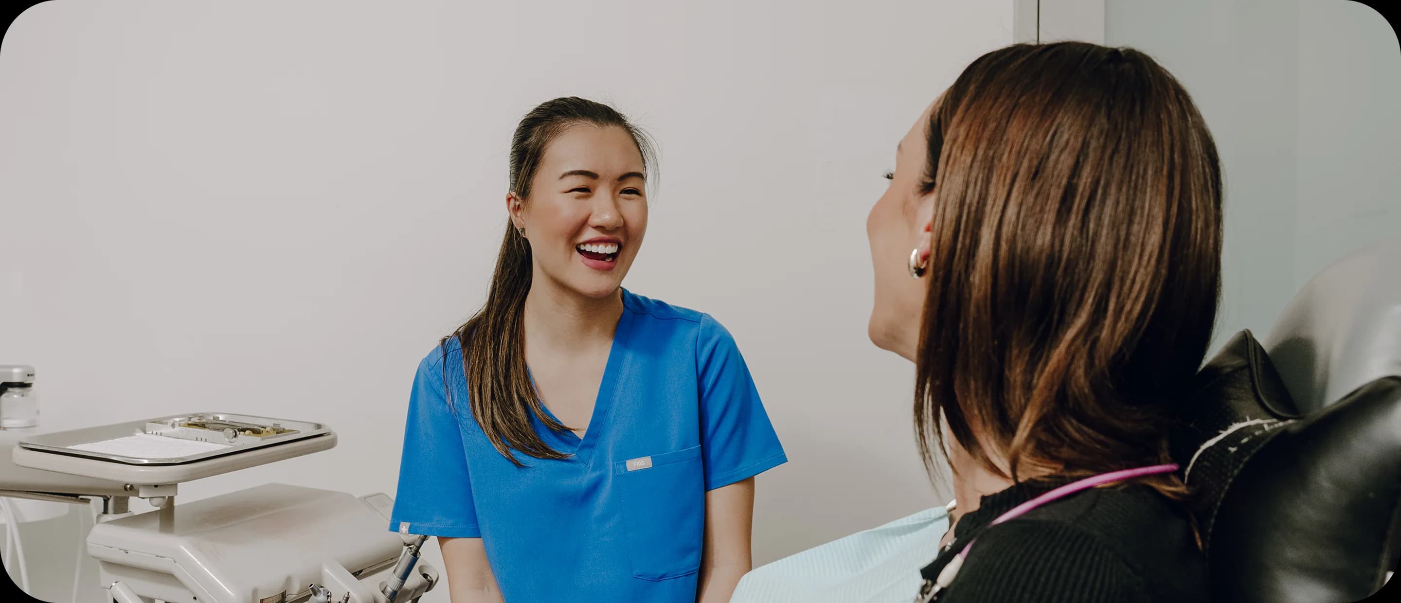 A calm consultation space for discussing dental anxiety and comfort needs