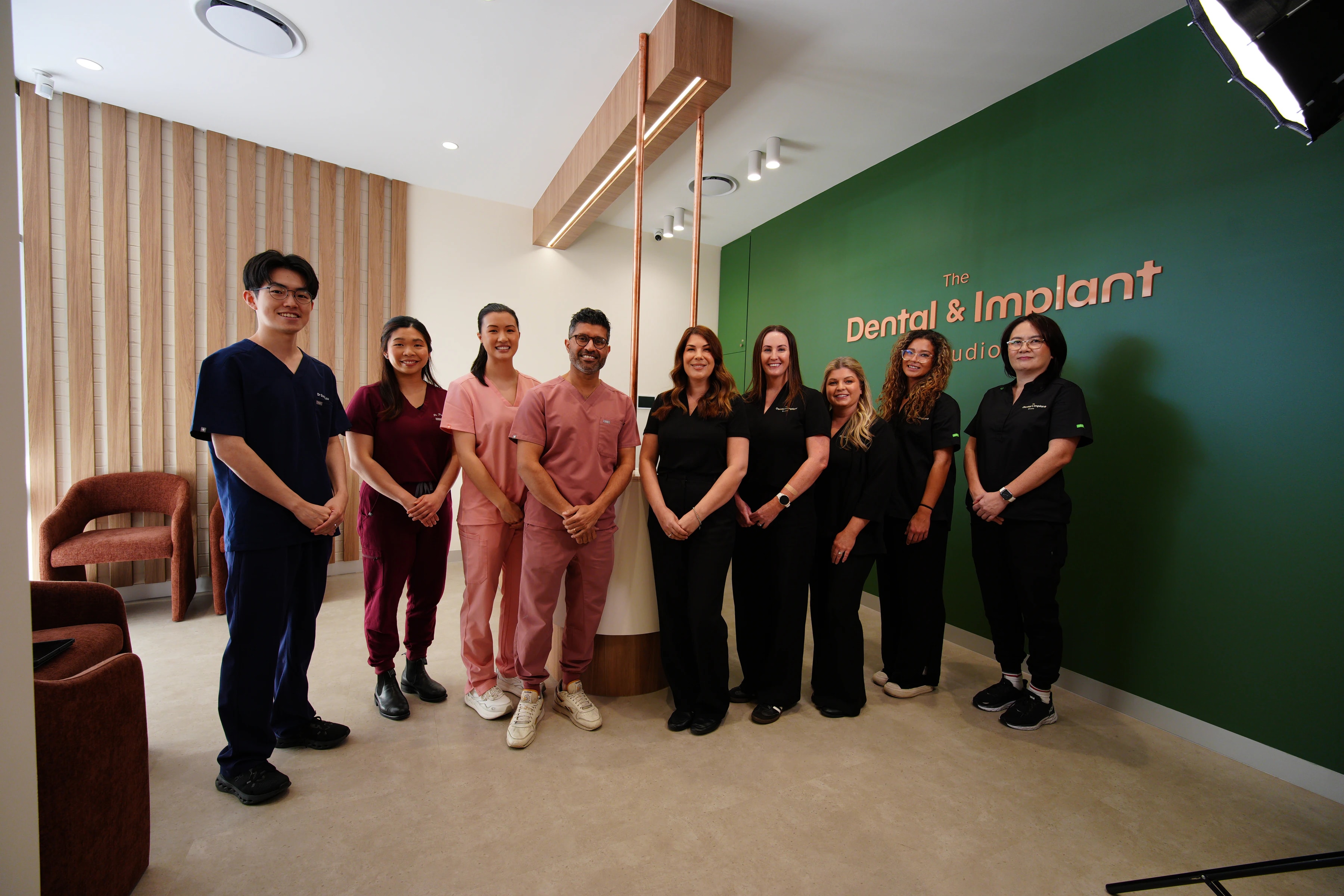 The Dental and Implant Studio clinical team