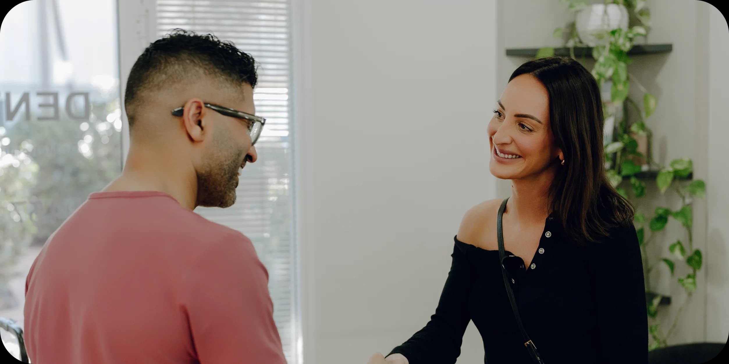 A clinician providing careful preventive dental care