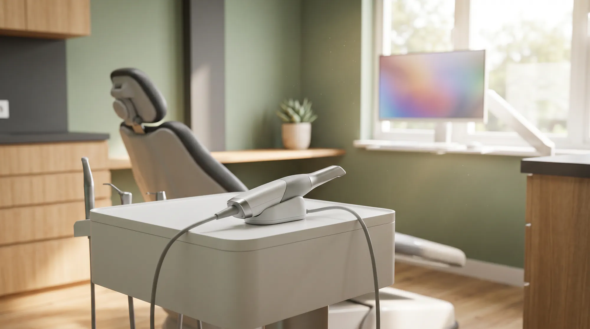 Clinical dental room for assessing a single missing tooth